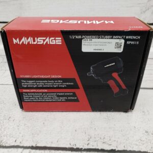 Manusage RP9515 1/2″ Mini Impact Wrench, 3-Speed Control