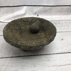 Native American Medicine Bowl Artifact Mortar and Pestle