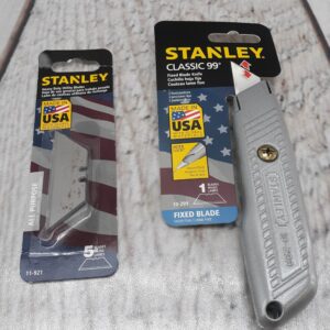 Stanley ~Made in USA 10-299/11921 Fixed Blade Utility Knife