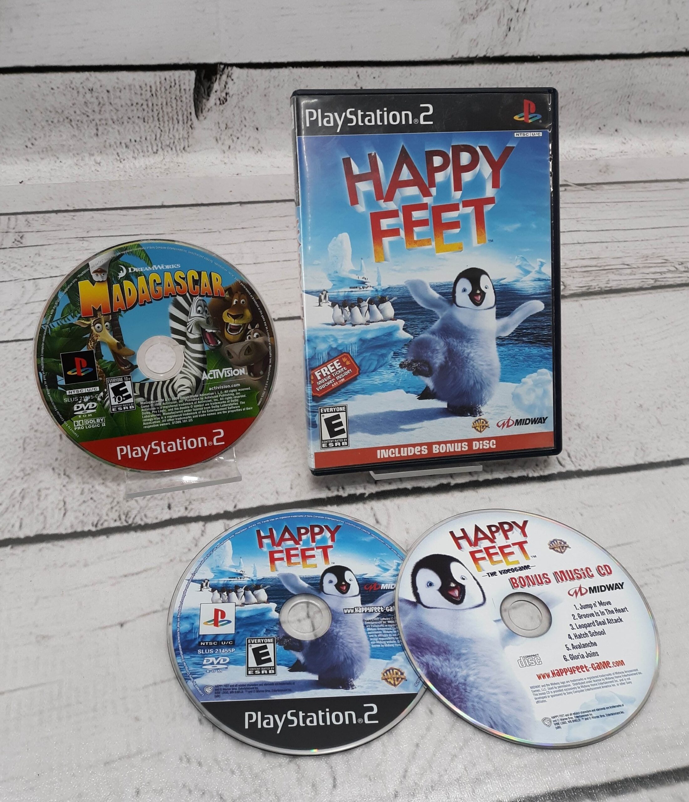 Jeu Happy Feet – PS2 Playstation 2 – Neuf Sous Blister PAL