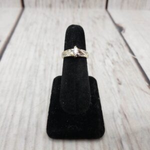 Ring TT Women Sz 6.5 3.48DWT 14k Two Tone Gold, .25ct Marquise Diamond Ring TT Women Sz 6.5 3.48DWT 14k Two Tone Gold, .25ct Marquise Diamond