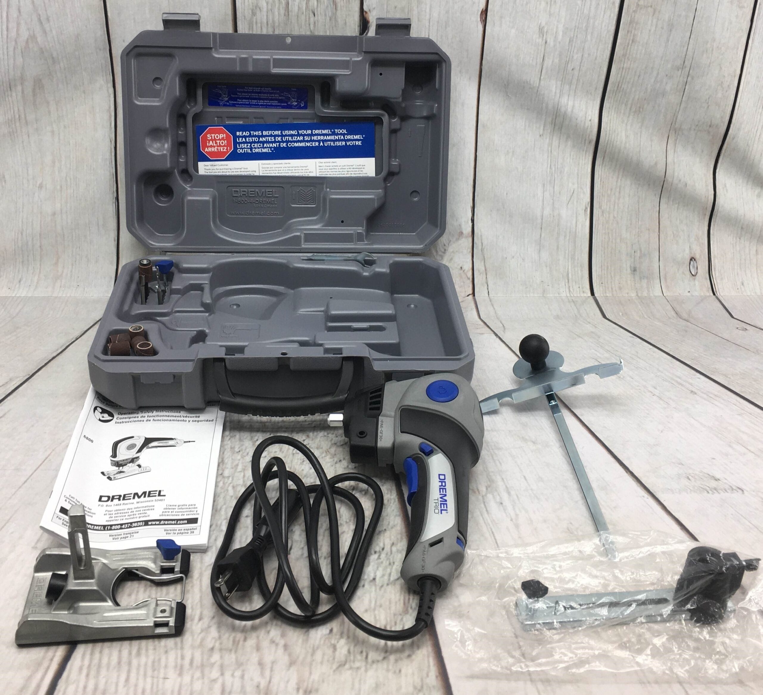 DREMEL 6800 TRIO ROTARY TOOL.. 120V ~ 60Hz. 2.0A – Trading Post LLC, image size:2560x2332