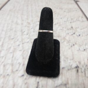 Ring WG Unisex Sz 8 0.95DWT 14k White Gold Plain Band Ring WG Unisex Sz 8 0.95DWT 14k White Gold Plain Band