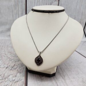 Necklace SS Women 18″ Popcorn Chain 3.86DWT .925 Sterling Silver, Art Deco Necklace SS Women 18″ Popcorn Chain 3.86DWT .925 Sterling Silver, Art Deco