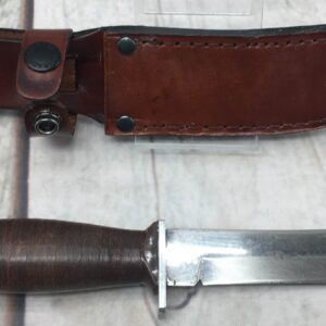 Vintage Schrade-Walden NY USA H-15 Fixed Blade Combat Knife w/ Original Sheath Vintage Schrade-Walden NY USA H-15 Fixed Blade Combat Knife w/ Original Sheath