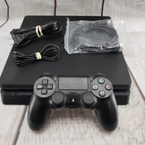 Sony PS4 Slim 1TB w/ one controller, power supply, cords, good condition