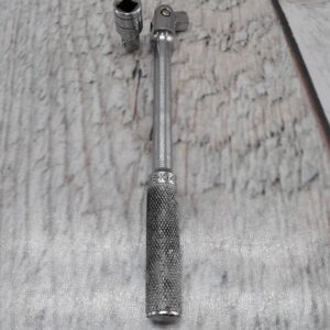 SK Tools 45153 3/8″ Drive Breaker Bar Vintage Knurled Handle
