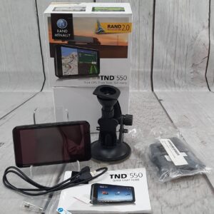 Randy McNally TND-550 5″ GPS Truck Go Pro Rand Navigation 2.0