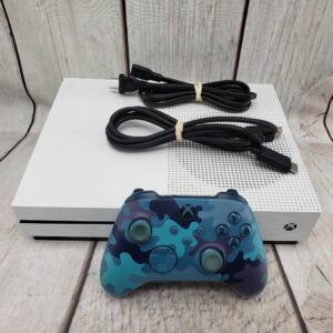 Microsoft Xbox One S 1TB w/ one controller, power supply, cords, good condition