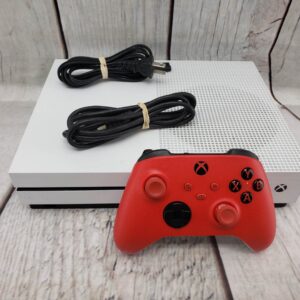 Microsoft Xbox One S 1TB w/ one controller, power supply, cords, good condition