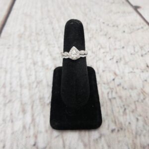 Ringset WG Women Sz 7 4.20DWT 14k White Gold Soldered Neil Lane Wedding Set