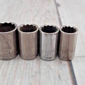 Craftsman 4pc G Series Metric Socket Set 22,18,17,15mm USA Made Craftsman 4pc G Series Metric Socket Set 22,18,17,15mm USA Made