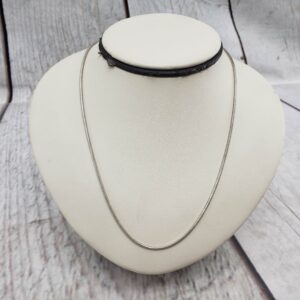 Necklace SS Unisex 24″ Snake Chain, 5.48DWT .925 Sterling Silver