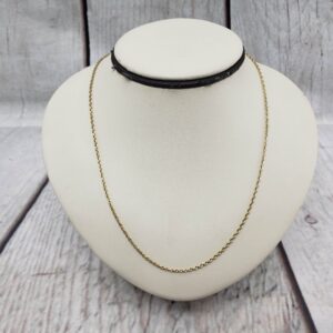 Necklace YG Unisex 20″ Rope Chain 2.60DWT 14k Yellow Gold