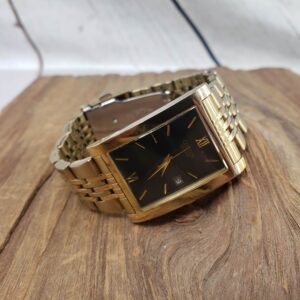 Citizens Quartz Watch, Gold Tone and Stainless Steel, Water Resistant, Movement from Japan