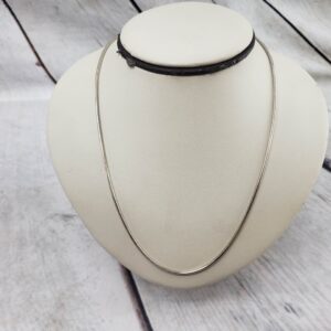 Necklace SS Unisex 24″ Snake Chain 10.74DWT .925 Sterling Silver
