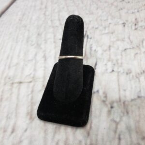 Ring SS Unisex Sz 8.5 0.69DWT .925 Sterling Silver Plain Band