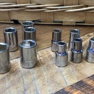 Vintage Craftsman 1/4″ Drive SAE Sockets 13pc Made in USA Vintage Craftsman 1/4″ Drive SAE Sockets 13pc Made in USA